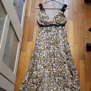 2B BEBE cutout Maxi dress